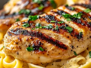 Blackened Chicken Alfredo