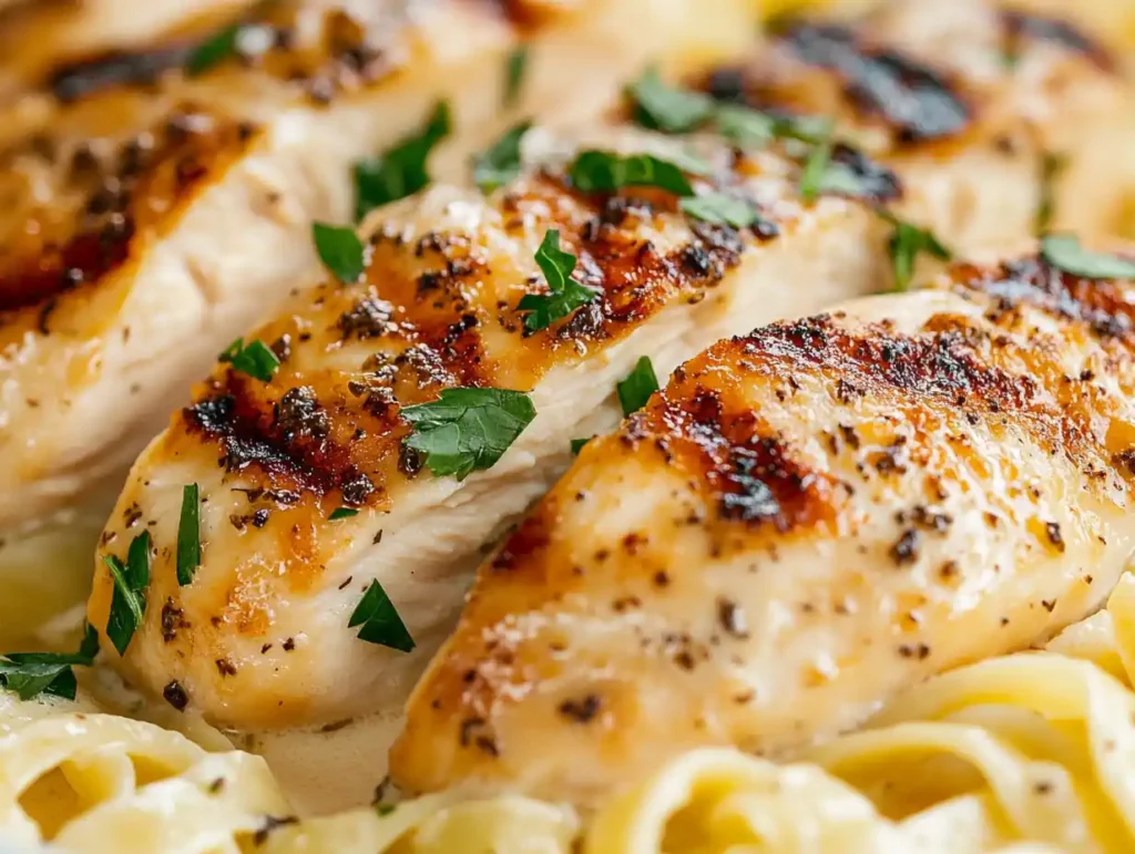 Blackened Chicken Alfredo